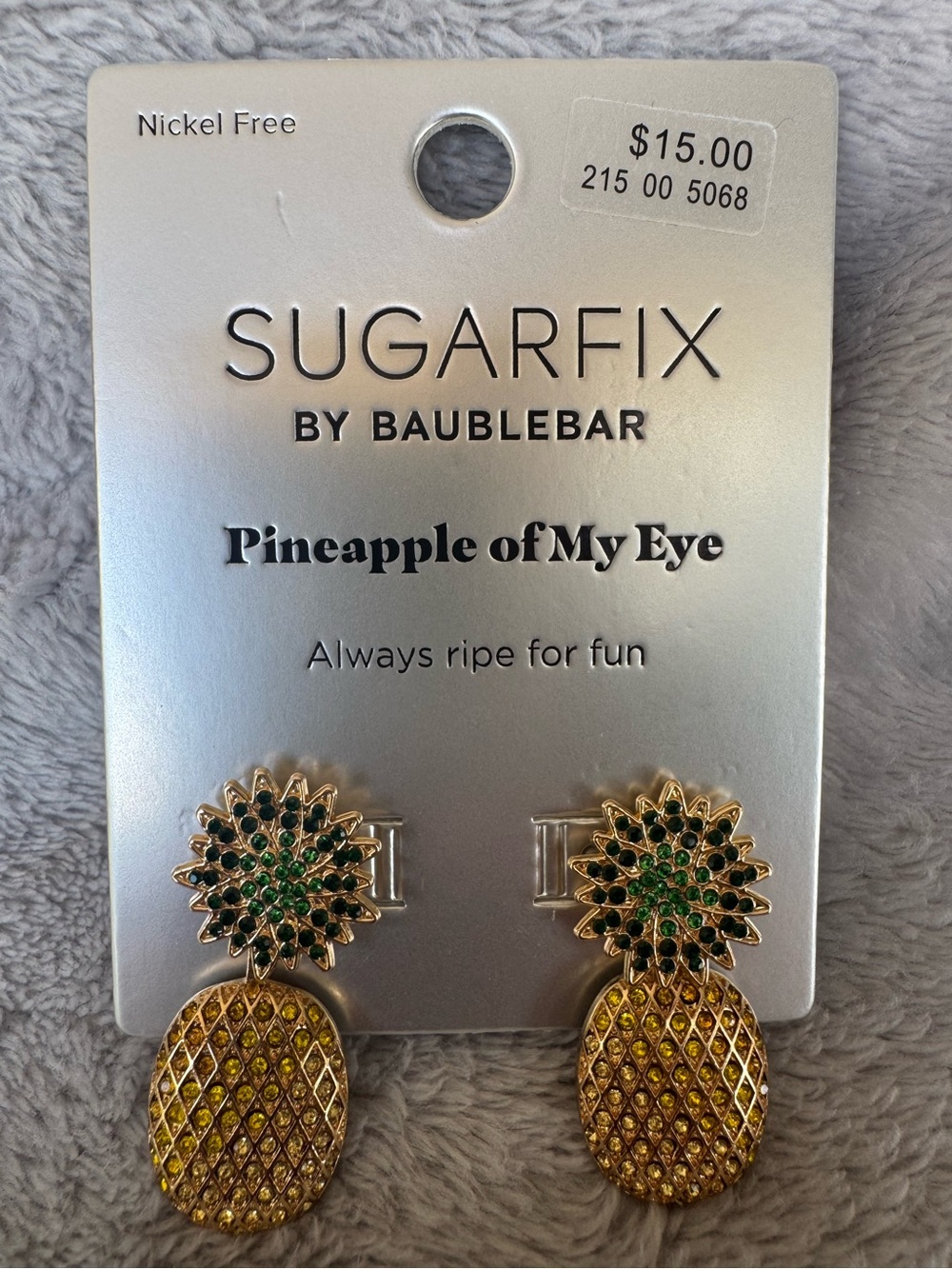 Sugarfix Pineapple of my Eye Earrings